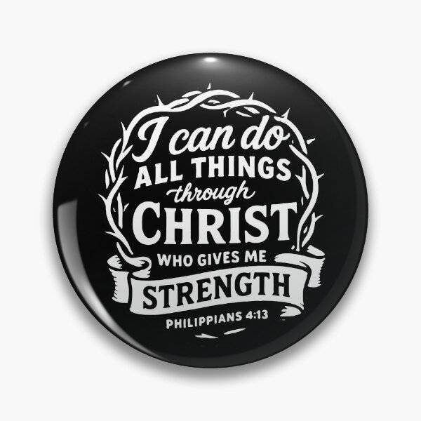 Item preview, Philippians 4:13 I can do all things through Christ who gives me strength designed and sold by plushism.