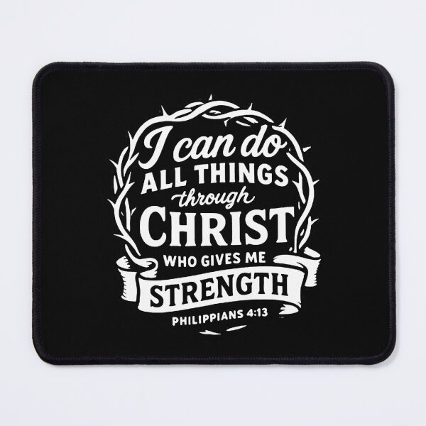 Item preview, Philippians 4:13 I can do all things through Christ who gives me strength designed and sold by plushism.