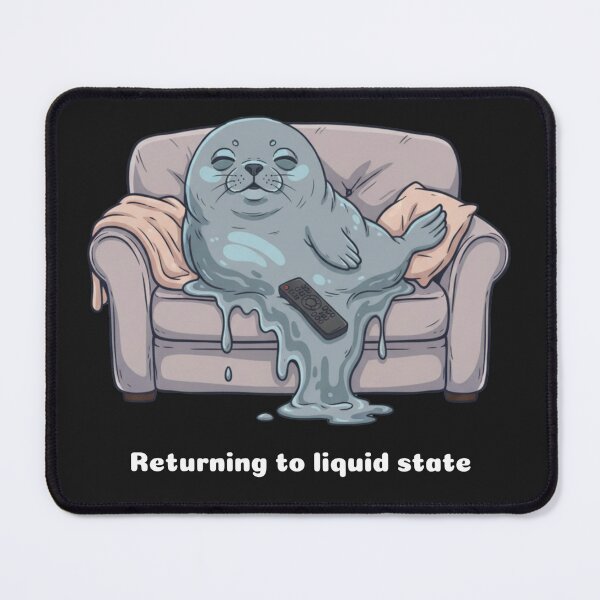 Item preview, "Returning to Liquid State" - The Melting Seal Tee designed and sold by Zion by Carvalho.