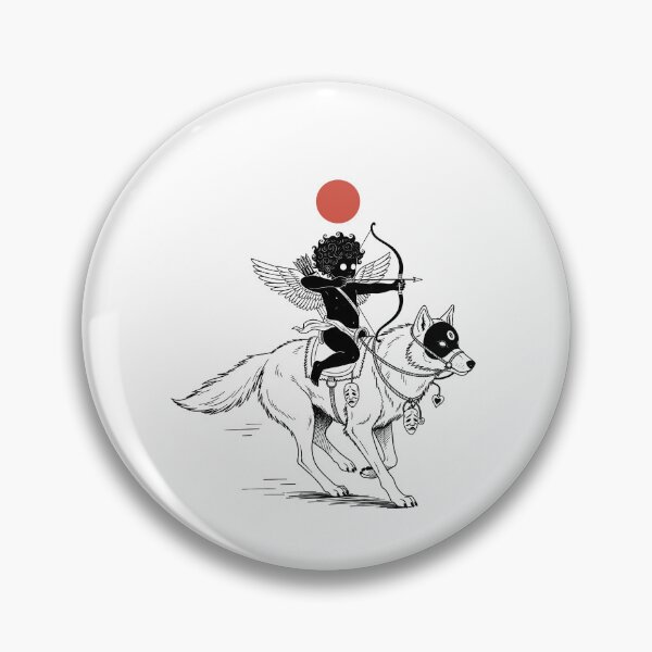 Item preview, Cupid Wolf Valentine designed and sold by elderberry.