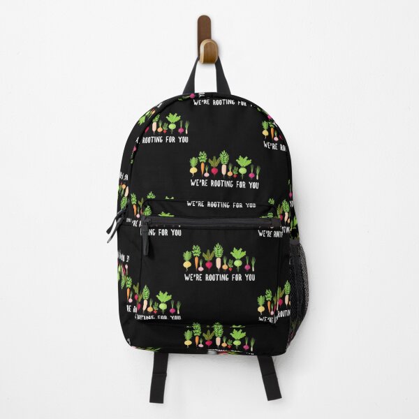 Item preview, We'Re Rooting For You  Funny Root Vegetable Pun Humor designed and sold by MavisJoseph.