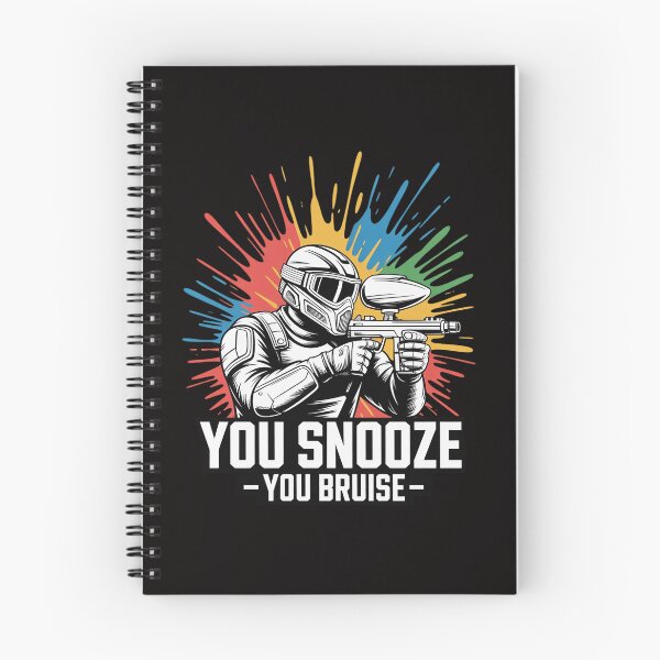 Item preview, You Snooze You Bruise Paintball Gift Men Women Kids designed and sold by portcrysral.