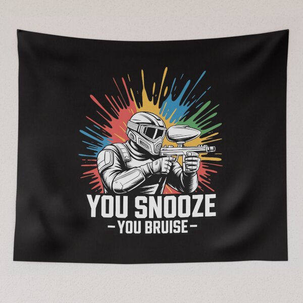 Item preview, You Snooze You Bruise Paintball Gift Men Women Kids designed and sold by portcrysral.
