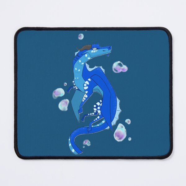 Item preview, Seawing Dragon with Bubbles in the water designed and sold by HBOriginalsArt.