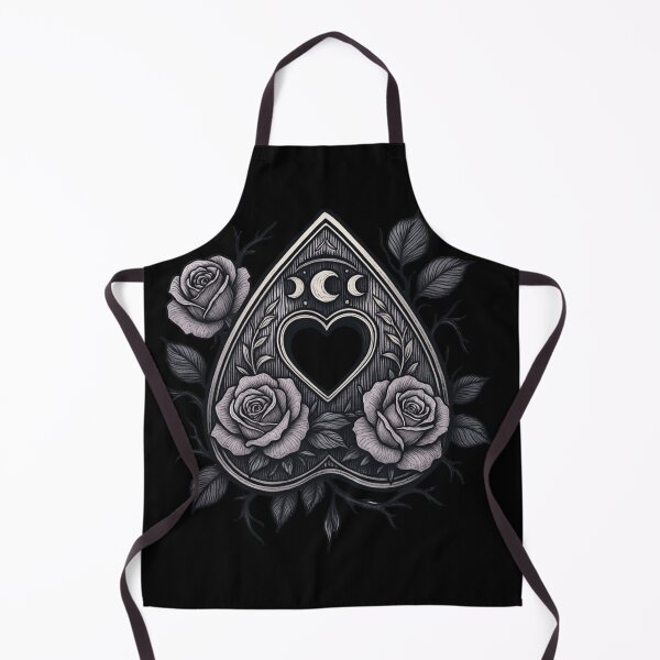 Item preview, Gothic Planchette With Roses – Witchy Occult Heart designed and sold by Mouraludia.