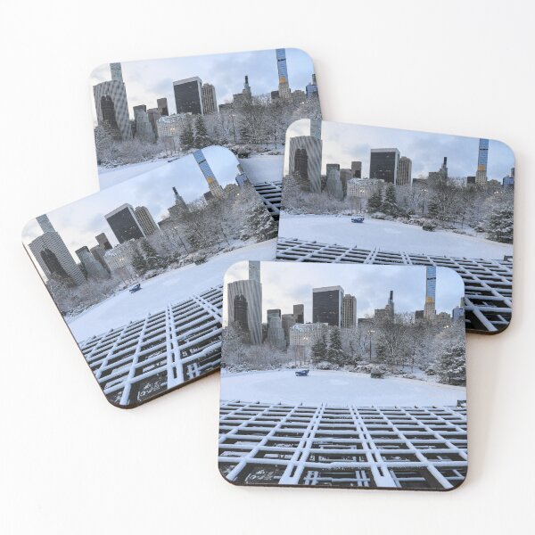 Item preview, Winter scene of Central Park’s ice skating rink designed and sold by Southern Cross Lifestyle .