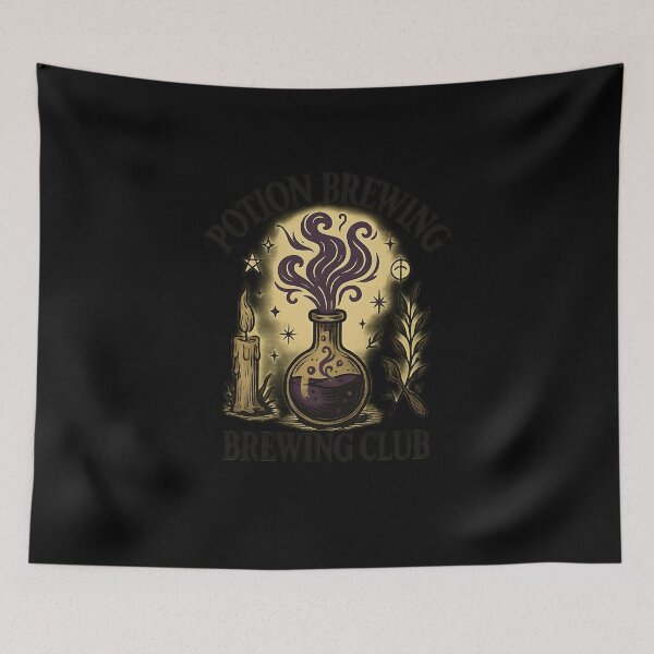 Item preview, Potion Brewing Club Dark Academia Witch designed and sold by PriscillaMarks.