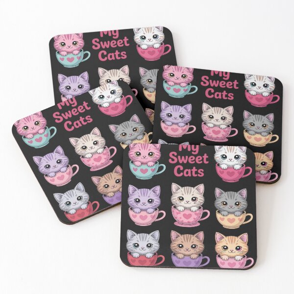 Item preview, sweet cats Cute Baby Cat Meow Squad Life Is Better With Cats designed and sold by HardcoreTour.