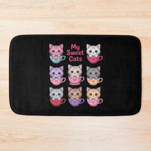 Item preview, sweet cats Cute Baby Cat Meow Squad Life Is Better With Cats designed and sold by HardcoreTour.