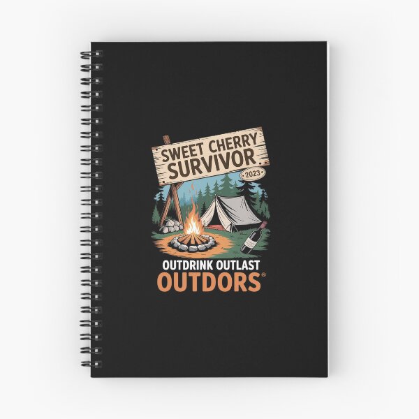 Item preview, Sweet Cherry Survivor 2025 Outdrink Outlast Outdoors designed and sold by HardcoreTour.