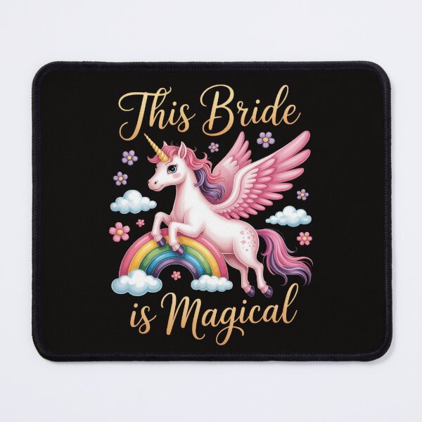 Item preview, Womens Magical Unicorn Bride Pre-Wedding Bachelorette Party designed and sold by ForestMmost.