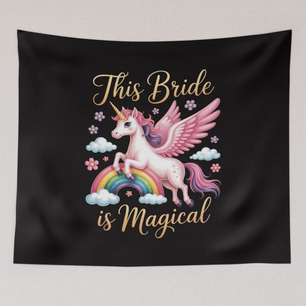 Item preview, Womens Magical Unicorn Bride Pre-Wedding Bachelorette Party designed and sold by ForestMmost.