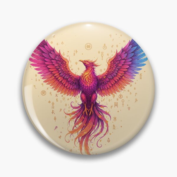 Item preview, Reborn Prism Phoenix: Molten Orange Sapphire Glyphs designed and sold by SebastianSpace.