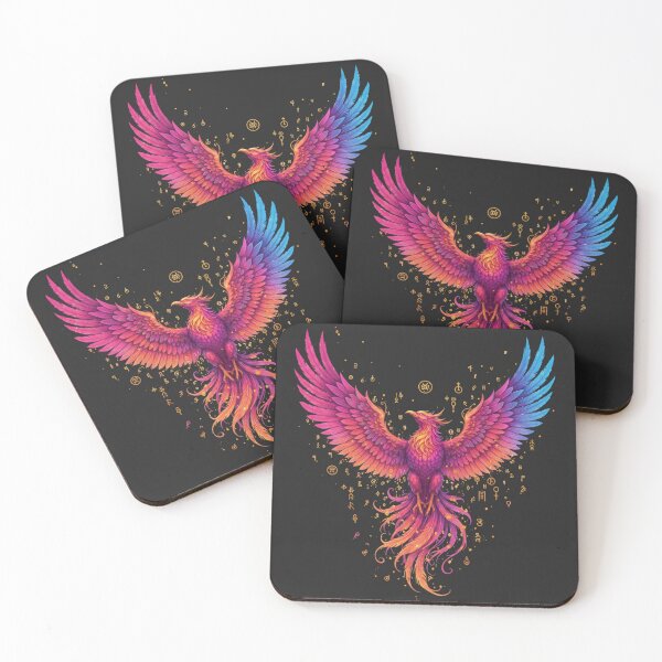 Item preview, Reborn Prism Phoenix: Molten Orange Sapphire Glyphs designed and sold by SebastianSpace.