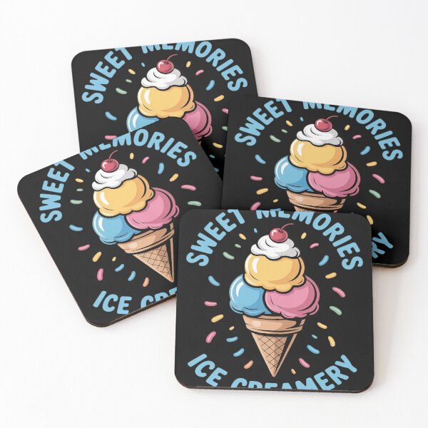 Item preview, Sweet Memories Ice Creamery designed and sold by HardcoreTour.