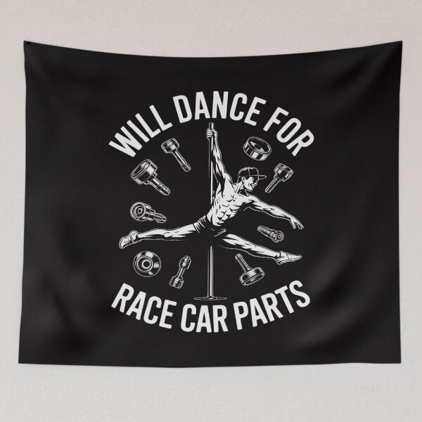 Item preview, Will Dancing For Race Car Parts Dirt Track Racing Stock designed and sold by ForestMmost.
