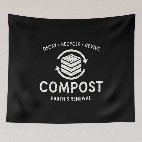 Item preview, Compost Earth'S Renewal Gardener Recycle designed and sold by BeulahJoseph.