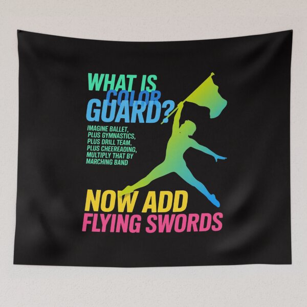 Item preview, What Is Color Guard Flag Toss Spin Color Guard designed and sold by ForestMmost.