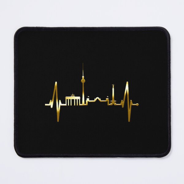 Item preview, Berlin Skyline German Heartbeat Germany Fan I Love Berlin designed and sold by TaraLiliana.