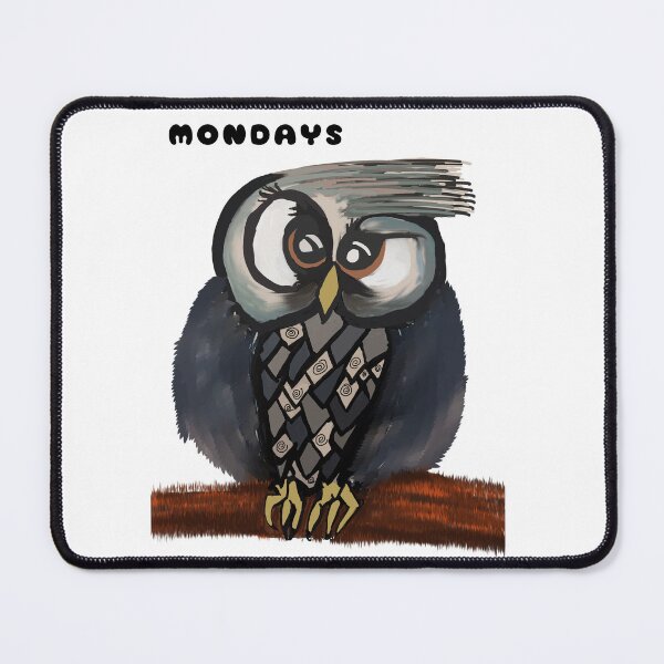 Item preview, Monday owl designed and sold by Shadoe-gallery.