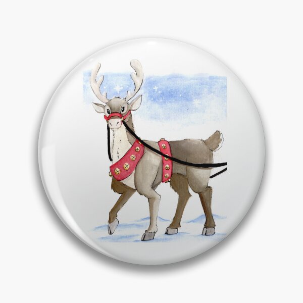 Item preview, Reindeer with Bell Harness designed and sold by HBOriginalsArt.