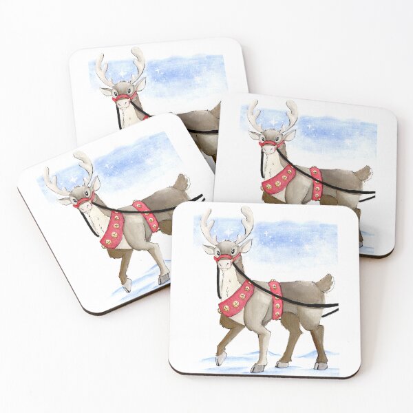 Item preview, Reindeer with Bell Harness designed and sold by HBOriginalsArt.
