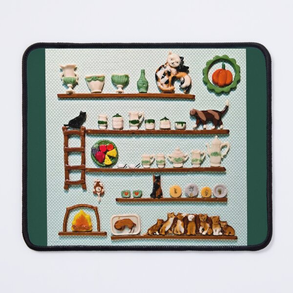 Item preview, Cats in the China Shop designed and sold by snowflakeglass.