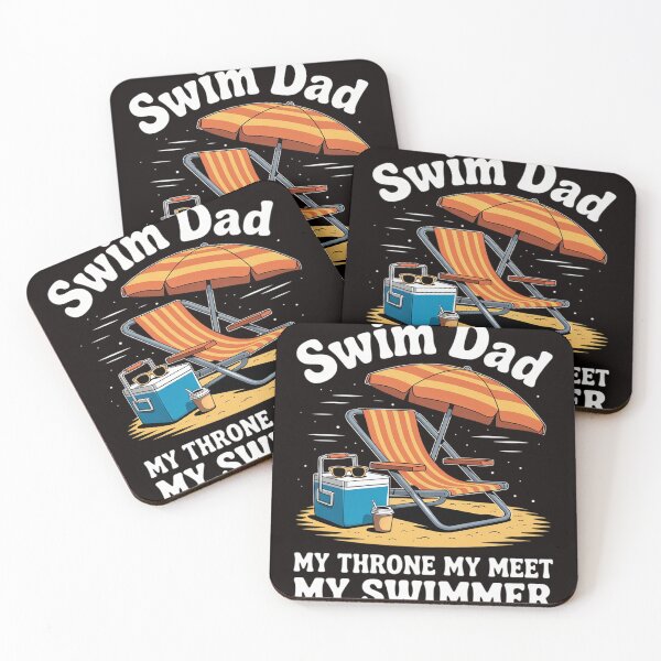 Item preview, Swim Dad Swimming Swimmer Funny Swim Dad designed and sold by ToggleBet.