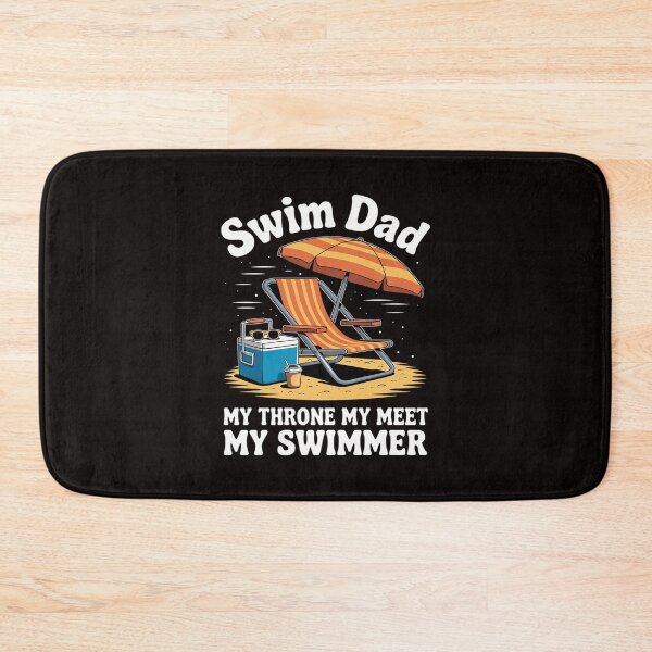 Item preview, Swim Dad Swimming Swimmer Funny Swim Dad designed and sold by ToggleBet.
