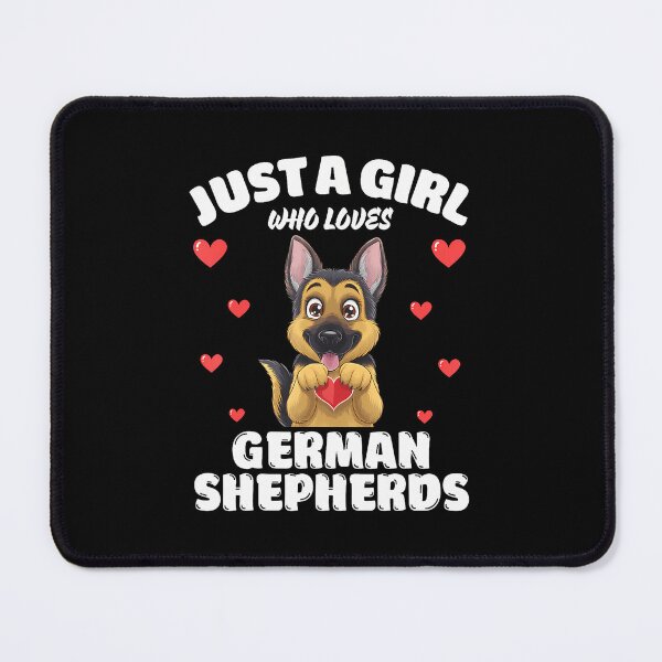 Item preview, Just A Girl Who Loves German Shepherds Cute German Shepherd designed and sold by DeannaAntoin.