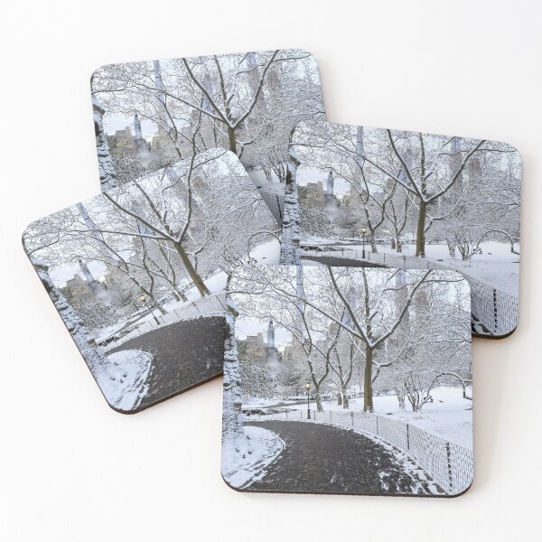 Item preview, A serene winter scene in Central Park designed and sold by Southern Cross Lifestyle .