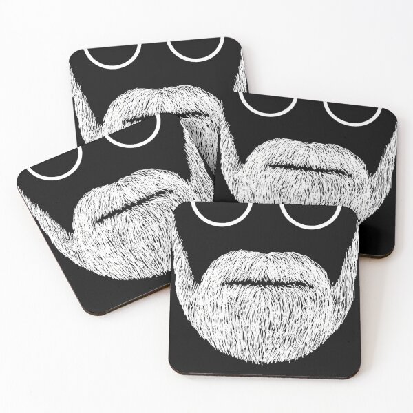 Item preview, Beards-With-Glasses--Sigmund-Freud-In-White designed and sold by AndreaGrohmann.