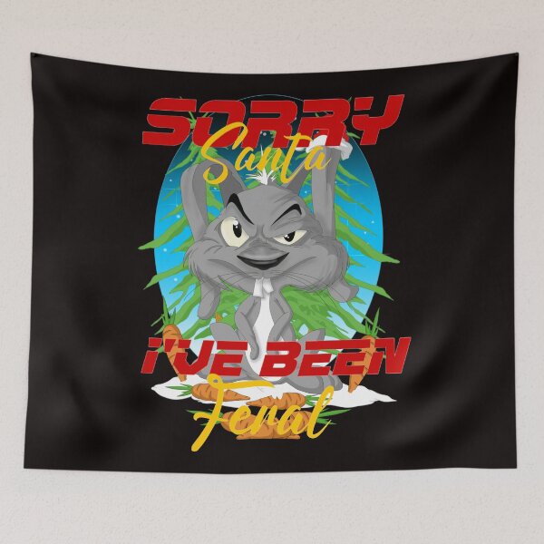 Item preview, Santa Feral / Sorry Santa Ive Been Feral  designed and sold by TheEndDesign.