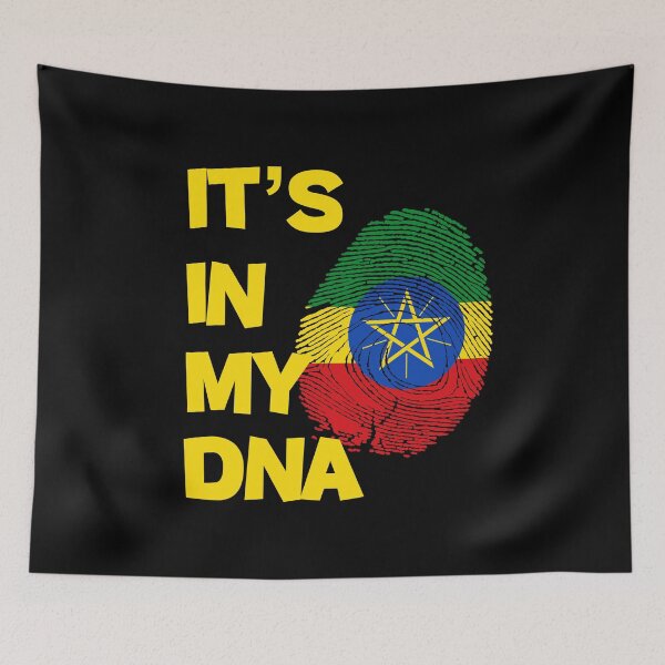 Item preview, Ethiopia Flag Fingerprint designed and sold by Azeecreate009.