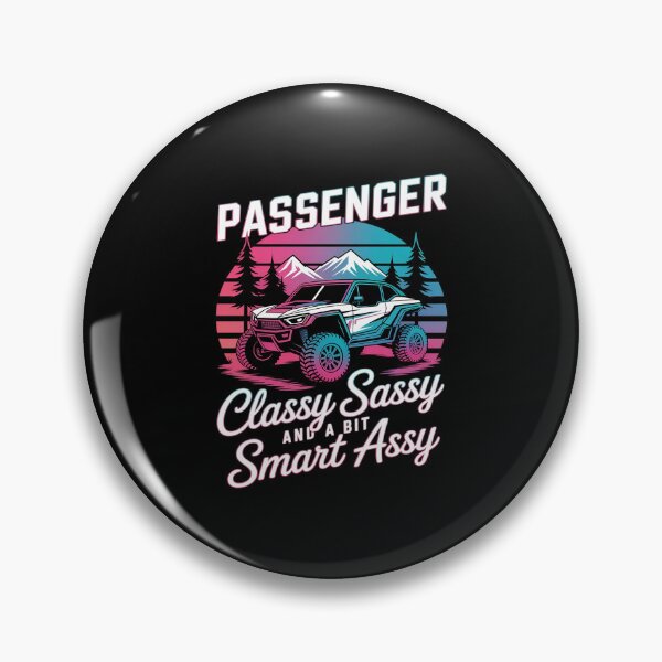 Item preview, SXS UTV Passenger an Queen Classy Sassy And Bit designed and sold by ToggleBet.