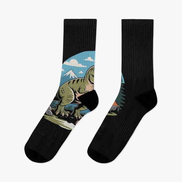 Item preview, T Rex Dinosaur making S'mores designed and sold by ToggleBet.