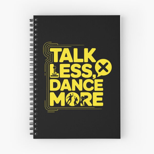 Item preview, Talk Less Dance More Retro Futuristic Circuit Style Motivation Design designed and sold by SplashTastic.
