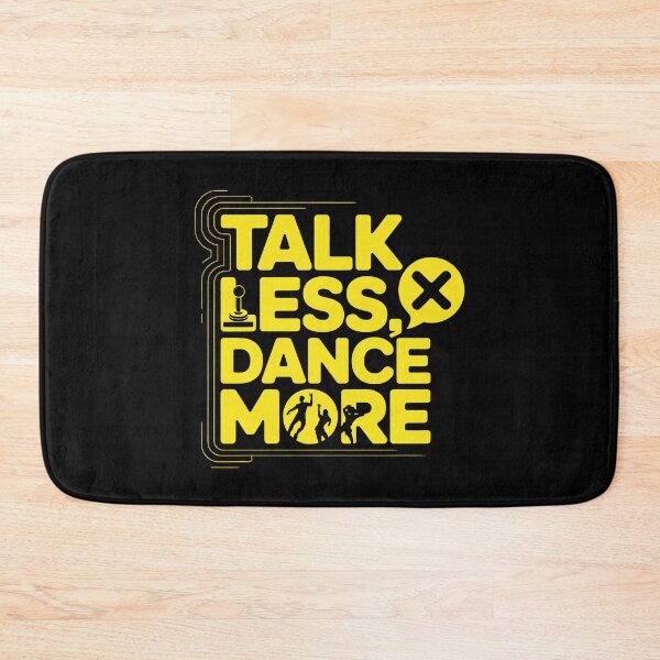 Item preview, Talk Less Dance More Retro Futuristic Circuit Style Motivation Design designed and sold by SplashTastic.