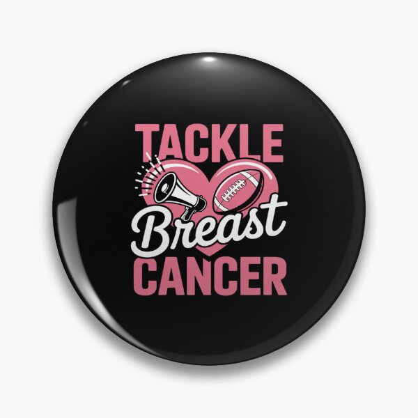 Item preview, Tackle Breast Cancer Football Pink Ribbon Awareness Women designed and sold by ToggleBet.