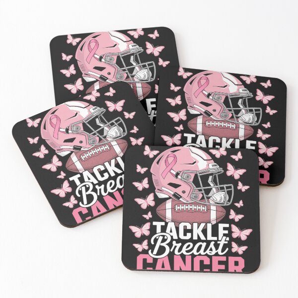 Item preview, Tackle Breast Cancer Awareness American Football designed and sold by ToggleBet.