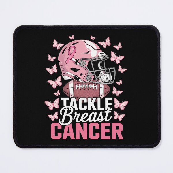 Item preview, Tackle Breast Cancer Awareness American Football designed and sold by ToggleBet.