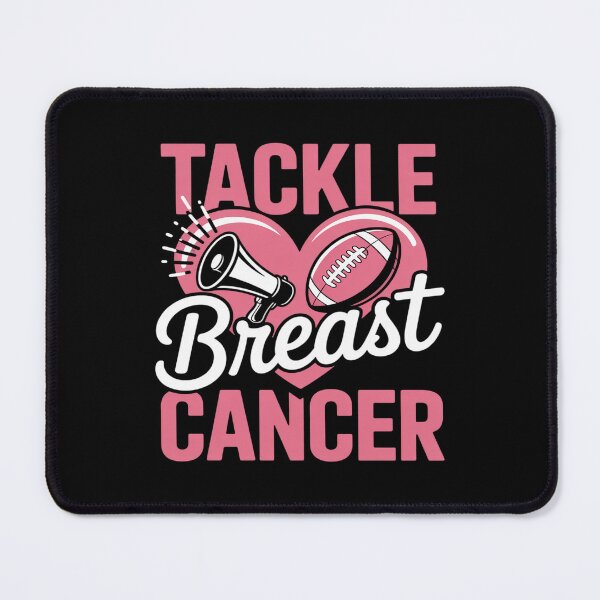 Item preview, Tackle Breast Cancer Football Pink Ribbon Awareness Women designed and sold by ToggleBet.