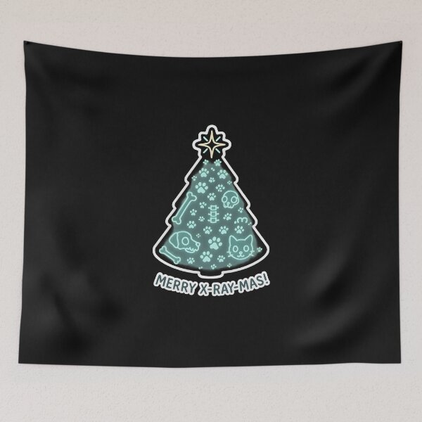 Item preview, Merry X-Ray-mas – Veterinary Radiology Christmas Tree designed and sold by Bettybee00.