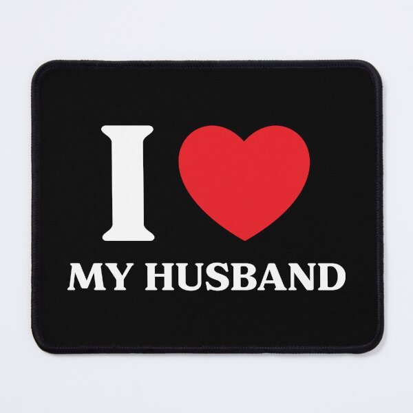 Item preview, I Love My Husband – Minimalist Romantic Design designed and sold by CurlyDude.
