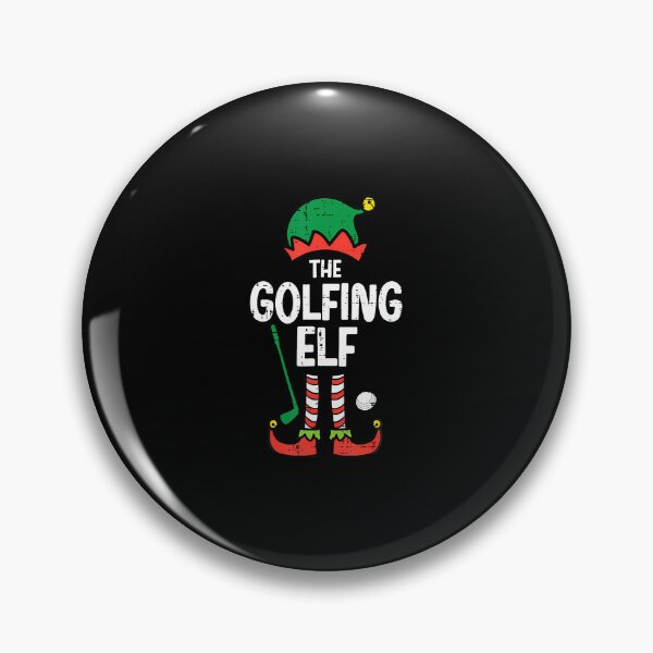 Item preview, Christmas Golfing Elf Xmas Golf Family Match Golfer Dad Men designed and sold by DonnieJennie.