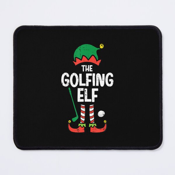 Item preview, Christmas Golfing Elf Xmas Golf Family Match Golfer Dad Men designed and sold by DonnieJennie.