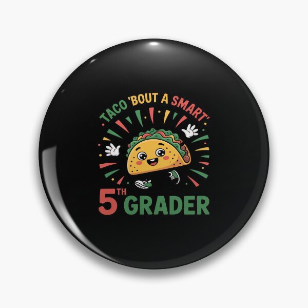 Item preview, Taco 'Bout A Smart 5th Grader Back To School Pupil Taco Fan designed and sold by ToggleBet.