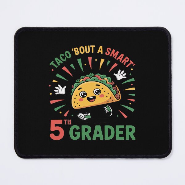 Item preview, Taco 'Bout A Smart 5th Grader Back To School Pupil Taco Fan designed and sold by ToggleBet.