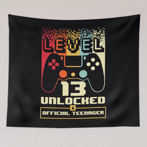 Item preview, 13th Birthday Gift Boys Level 13 Unlocked designed and sold by pjtytmtmgyl25.