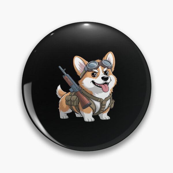 Item preview, Tactical Corgi Steampunk Warrior Dog Lovers designed and sold by ToggleBet.